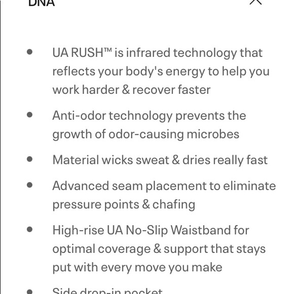 Under Armor Heattgear Women’s Rush Compression Full Length Leggings Size XL NWT - Picture 8 of 16